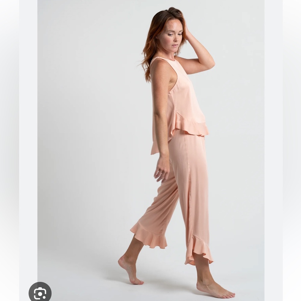Half Asleep Ruffle Pant Set Bundle - Sunrise size XS